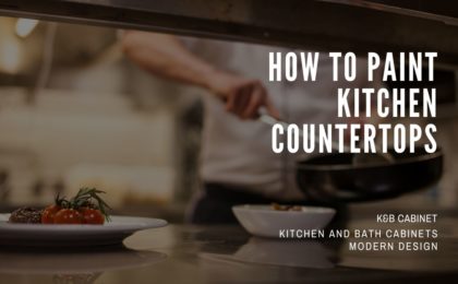 How to Paint Kitchen Countertops