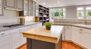 What is the effect of oven cleaners on kitchen countertops