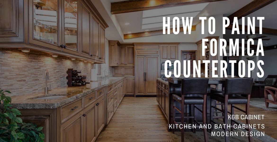how to paint formica countertops