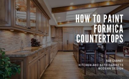 how to paint formica countertops