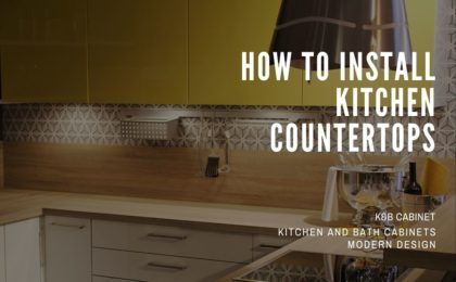 How To Install Kitchen Countertops
